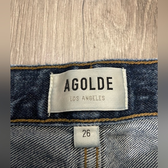AGOLDE Balloon Wide Leg Jeans in Control Size 26 - Picture 3 of 11